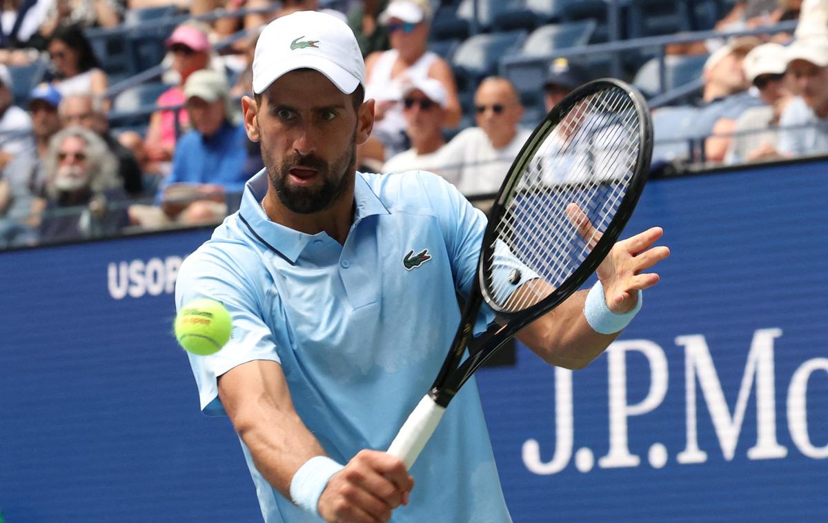 Novak Đoković | Novak Đoković je napredoval v 3. krog. | Foto Reuters