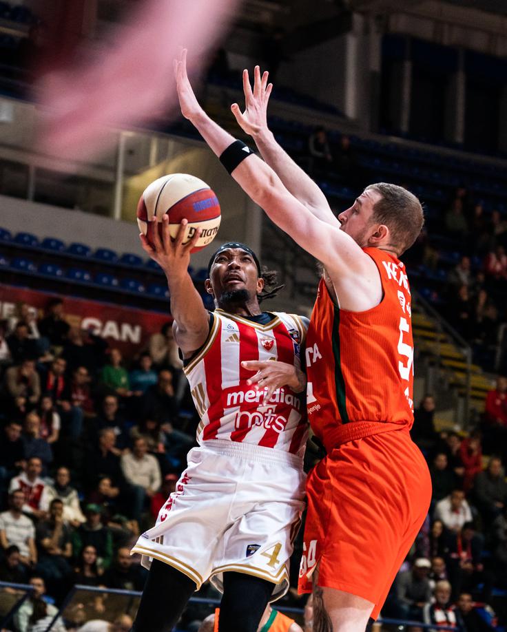 Crvena zvezda Cedevita Olimpija | Foto: Dragana Stjepanović/ABA