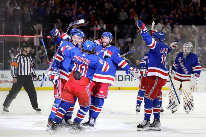 New York Rangers | New York Rangers so se razveselili nove zmage po podaljšku. | Foto Reuters