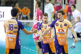 Kranjčani so jo zagodli Clacitu, ACH Volley novi vodilni