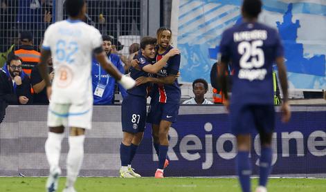 PSG osvojil trdnjavo v Marseillu, Elsner prvič izgubil doma