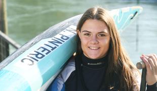 Mlada slovenska športnica: V valovih se skriva moja moč