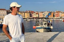 Na Hrvaškem dopustuje tudi Roger Federer