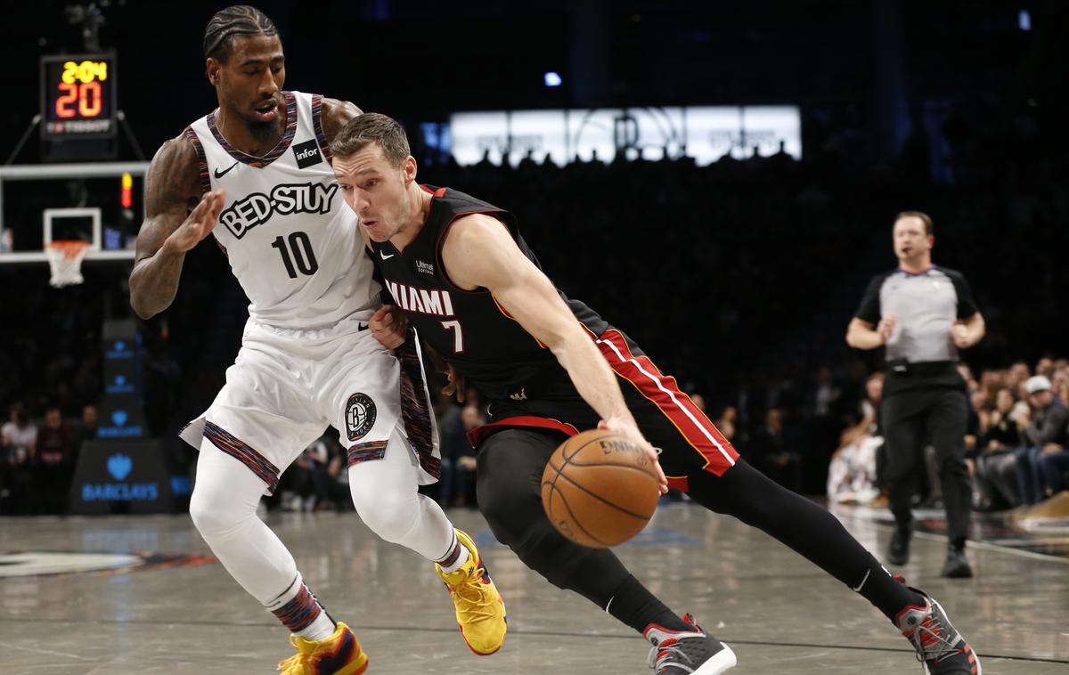 Goran Dragić | Goran Dragić je bil s 24 točkami najboljši strelec Miamija ob zmagi nad Brooklyn Nets. | Foto Reuters