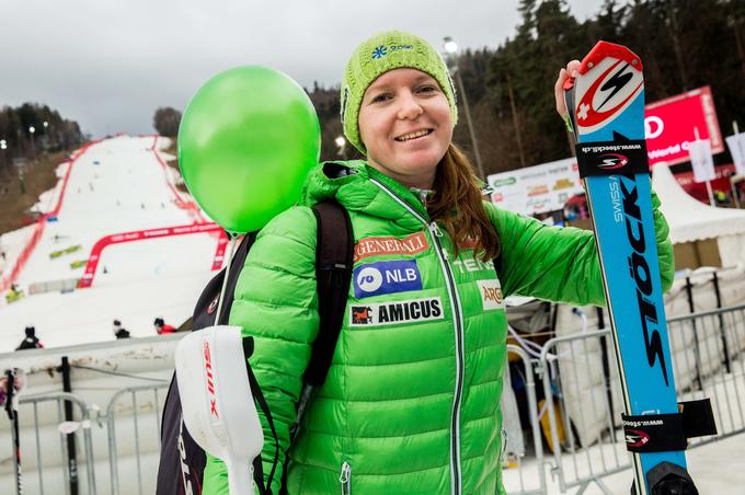 Maruša Ferk je bila v pretekli sezoni tretja najboljša slovenska alpska smučarka. Boljši sta bili Ilka Štuhec in Ana Drev. | Foto: 