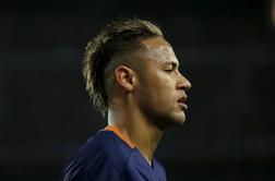 Neymar ob 100 tisoč evrov