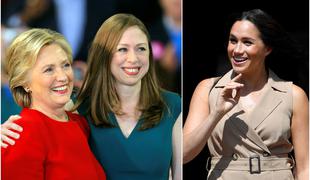 Hillary in Chelsea Clinton stopili v bran Meghan Markle