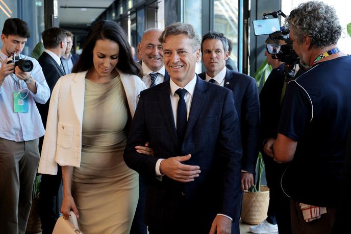 Robert Golob, Tina Gaber | Foto STA