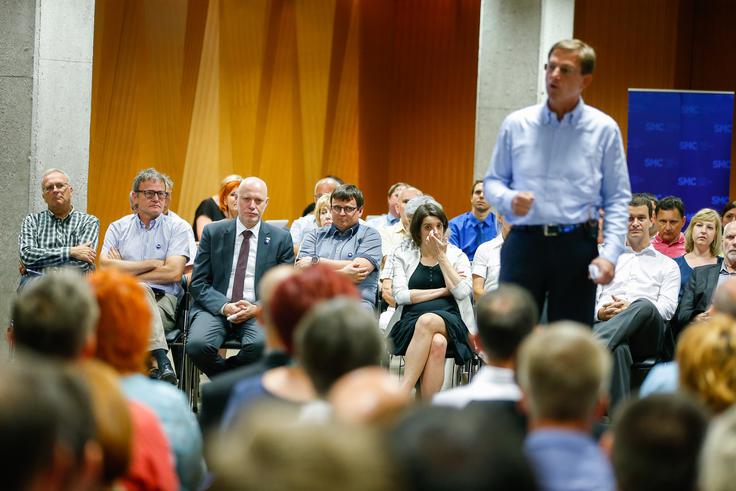 SMC, Miro Cerar, programska konferenca | Foto: STA ,