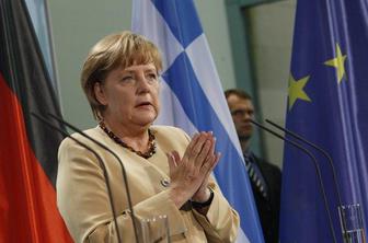 Angela Merkel z vlogo v stripu o Racmanu Jaki