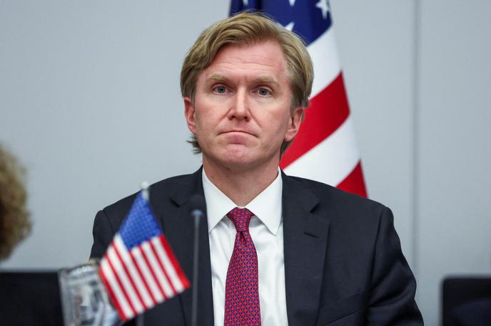 Elbridge Colby | ZDA je na današnjem zasedanju ministrov v Bruslju zastopal podsekretar v Pentagonu Elbridge Colby. | Foto Reuters