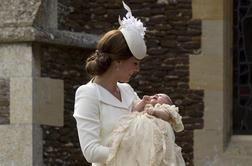 Britansko princeso Charlotte krstili v isti cerkvi kot princeso Diano