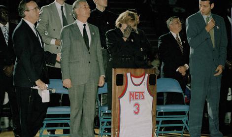 V ligi NBA so upokojili dres Dražena Petrovića #ndd