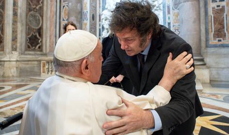 Papež se je srečal z nekdanjim ostrim kritikom
