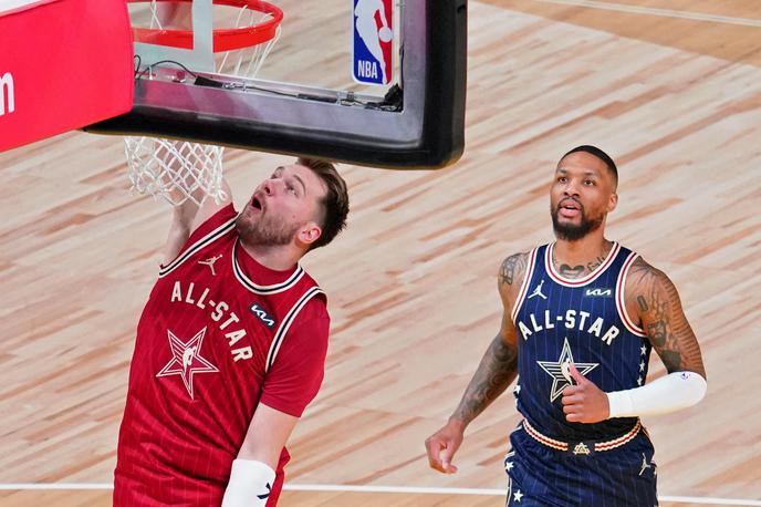Luka Dončić All-Star 2024 | Luka Dončić je prejšnji konec tedna že petič zaigral na revialni tekmi zvezd NBA.  | Foto Reuters