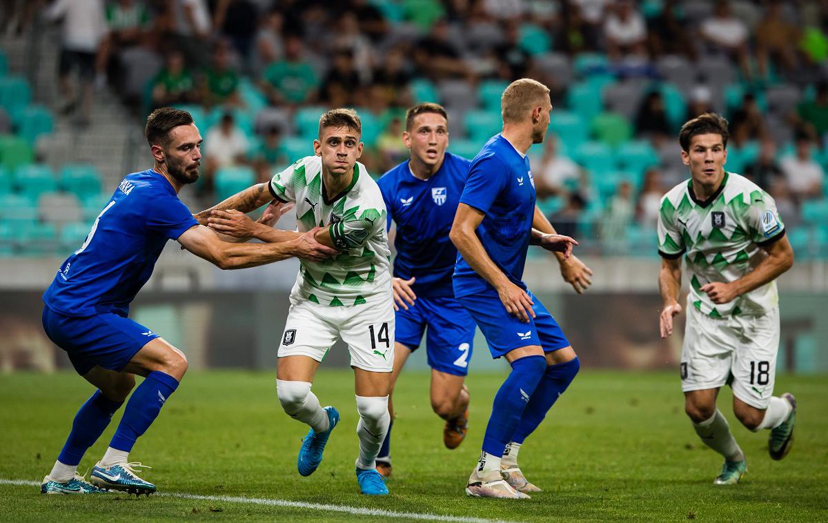 Olimpija Nafta | Nafta in Olimpija prevladujeta na lestvici, kjer dosegajo slovenski nogometaši v klubih 1. SNL najmanj zadetkov. | Foto Grega Valančič/Sportida