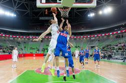 Olimpija v tretjem podaljšku le strla Budućnost