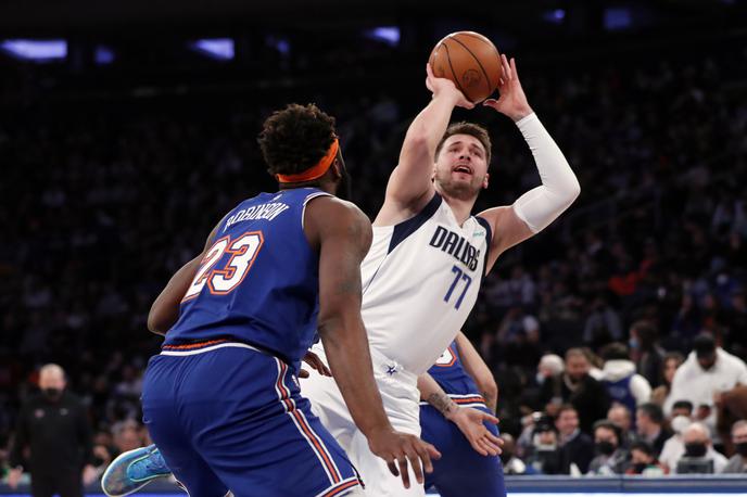 Luka Dončić | Luka Dončić je moral priznati premoč košarkarjem New York Knicks. | Foto Guliverimage