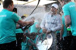 Za uvod v novo sezono Rosberg pred Hamiltonom