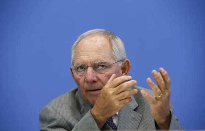 Wolfgang Schäuble je bolj spravljiv do Velike Britanije kot Merklova. | Foto: Reuters