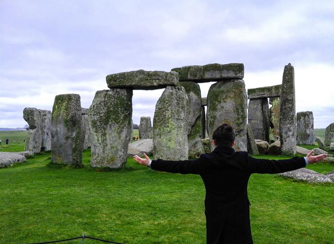 Obiskal je tudi Stonehenge.  | Foto: osebni arhiv/Lana Kokl