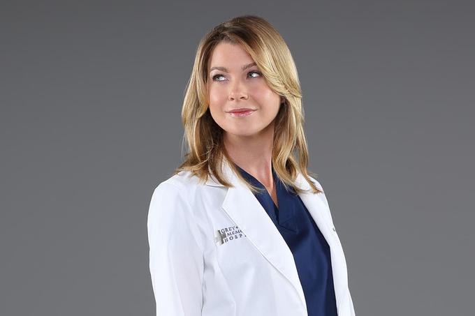 Zgodba serije Talenti v belem se vrti okoli glavne junakinje dr. Meredith Grey, to pa od samega začetka igra Ellen Pompeo. | Foto: 