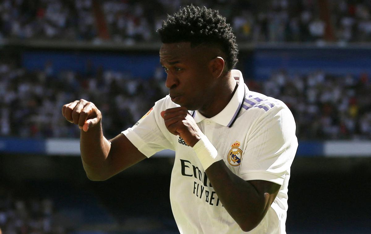 Real Madrid Vinicius Junior | Še naprej bo plesal, Vinicius sporoča rasistom. | Foto Reuters