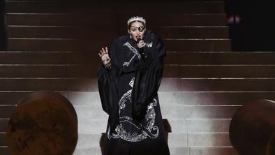 Madonna na novem posnetku z Evrovizije ne "fuša" več #video