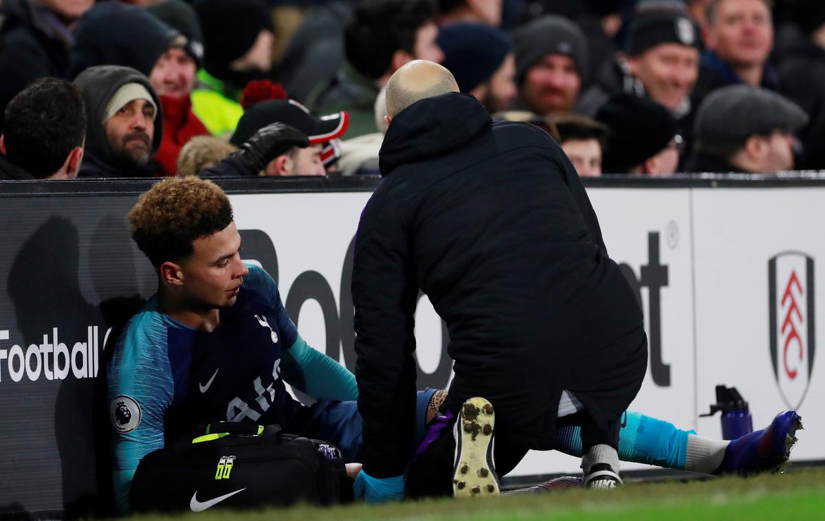 Dele Alli | Tottenham je v nekaj dneh ostal brez treh najboljših strelcev. | Foto Reuters