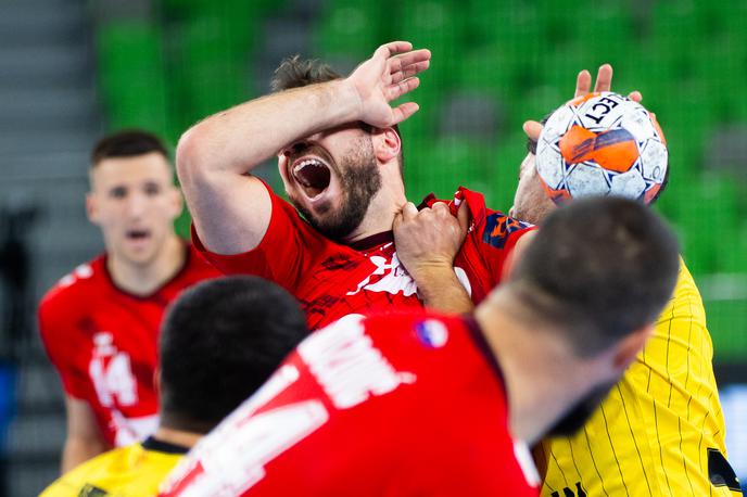 Grosist Slovan - Granollers, evropska liga | Slovan je izgubil tretjo tekmo v evropski ligi. | Foto Filip Barbalić
