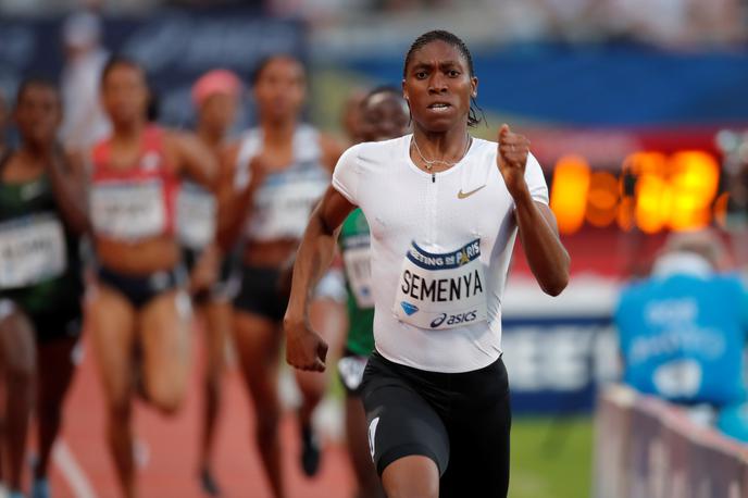Caster Semenya | Caster Semenye dvomi o upravičenosti zahteve IAAF, da se atletinjam, ki imajo povišano stopnjo testosterona, predpišejo sredstva za njegovo znižanje. | Foto Reuters