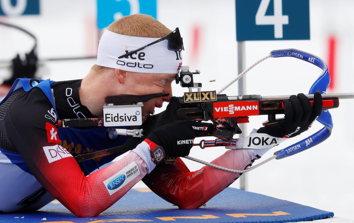 Johannes Thingnes Boe | Johannes Thingnes Boe je zmagal še osmič v sezoni. | Foto Reuters