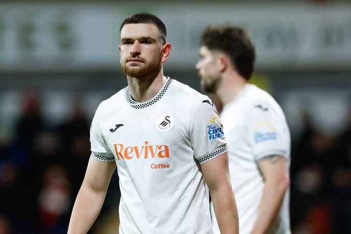 Žan Vipotnik, Swansea | Žan Vipotnik je dosegel 21. zadetek v tej sezoni angleške druge lige. | Foto Guliverimage