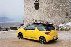 Citroën DS3 cabrio – uniseks uživanje vetra v laseh