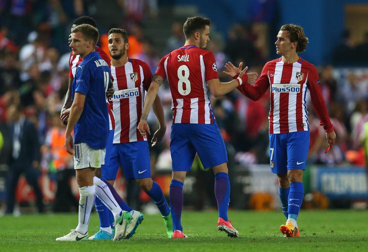 Antoine Griezmann je Atleticu prinesel zmago, a na povratni tekmi bo še zanimivo. | Foto: Reuters