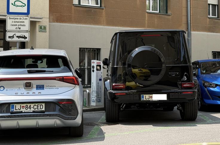 Mercedes razred G električen | Foto: Gregor Pavšič