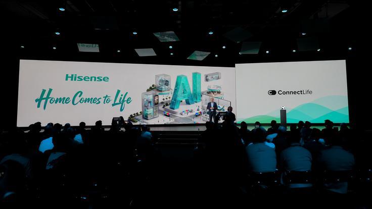 Hisensova vizija v dobi umetne inteligence je razvoj gospodinjskih aparatov iz pasivnih naprav v inteligentne pomočnike. | Foto: Gorenje GSI