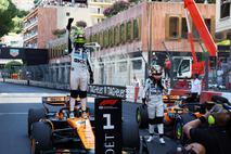 Monako Lando Norris McLaren