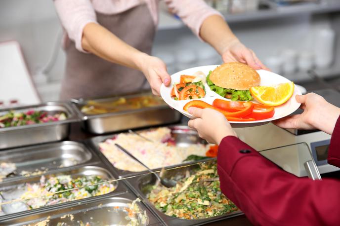 Menza. Kantina. | Študente je presenetila novica, da bodo, čeprav se je subvencija za študentsko prehrano zvišala, v številnih restavracijah za obrok od zdaj naprej odšteli več.  | Foto Shutterstock