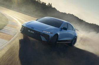 Hyundai Ioniq 6 N – skoraj pet metrov in do 650 "konjev", Korejci se ne šalijo #foto