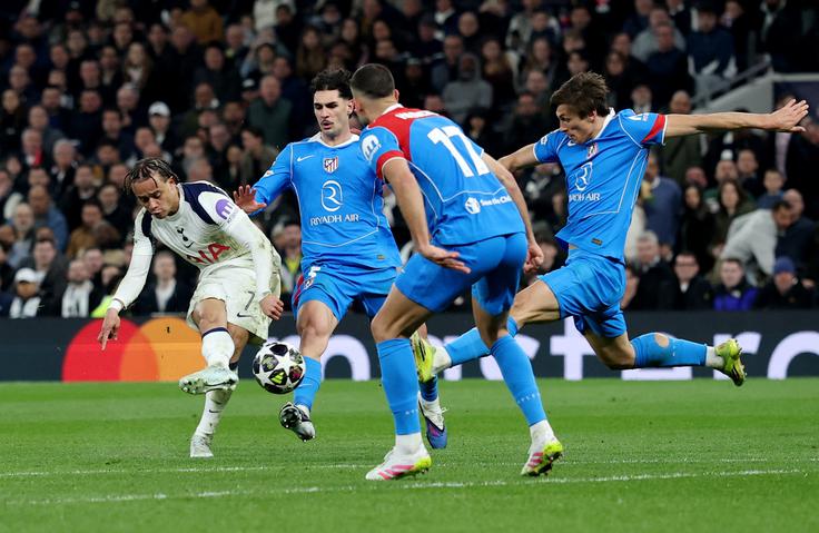 Tottenham je premagal Atletico, a s premajhno razliko. | Foto: Reuters