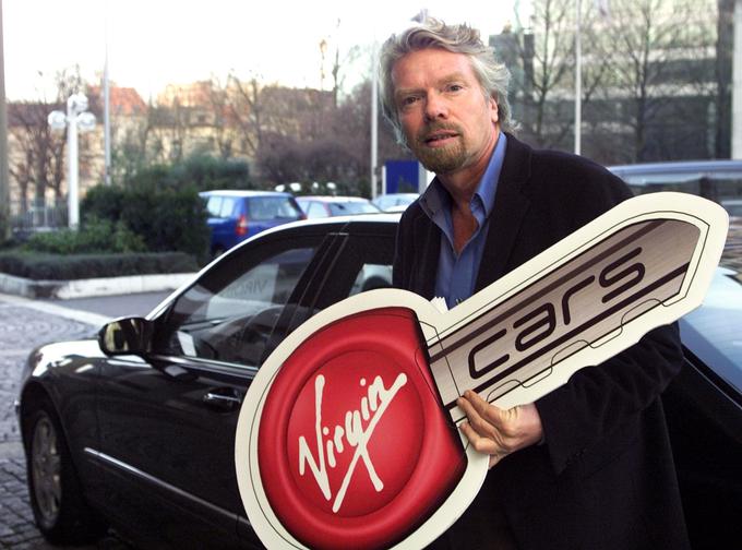 Virgin Cars – veriga trgovin z avtomobili, ki pa ni bila najbolj uspešen Bransonov poslovni podvig. Delovala je od leta 2000 do leta 2005. | Foto: 