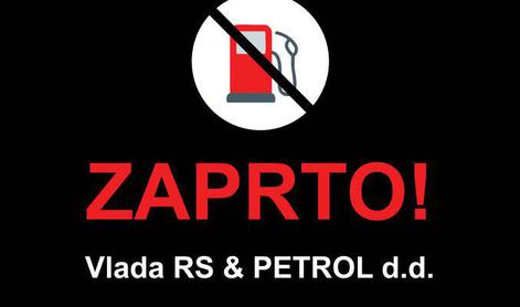 Žalni trak čez Petrolov znak