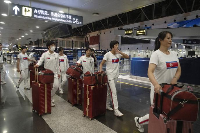 Severna Koreja, športniki | Na prvo tekmovanje po pandemiji so športniki iz Severne Koreje sicer odpotovali avgusta letos, ko so v tekvondoju nastopili v Kazahstanu. | Foto Guliverimage