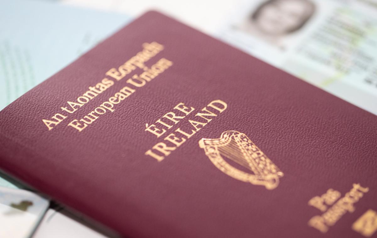 potni list, Irska | Foto Zunanje ministrstvo Republike Irske