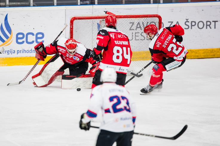 Alpska liga: HDD Jesenice - Ritten | Foto: Grega Valančič