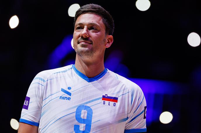Dejan Vinčić | Gost Sobotnega intervjuja je nekdanji dolgoletni odbojkarski reprezentant in član Alpacem Kanala Dejan Vinčić. | Foto Grega Valančič