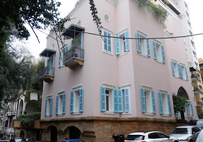 Ghosn naj bi bil lastnik te vile v Bejrutu. | Foto: Reuters
