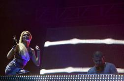 Paris Hilton si je dala duška v Ljubljani