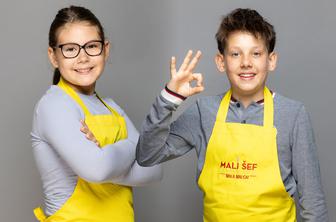 V šovu Mali šef Slovenije tudi otroka znanih Slovencev
